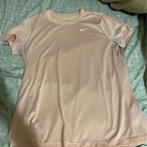 Baby pink Nike workout top